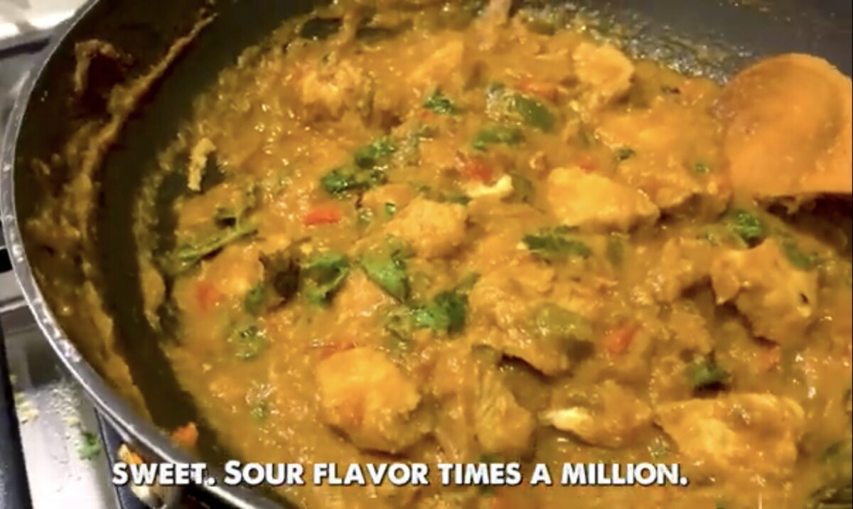 restaurant style chicken pathia from city spice London