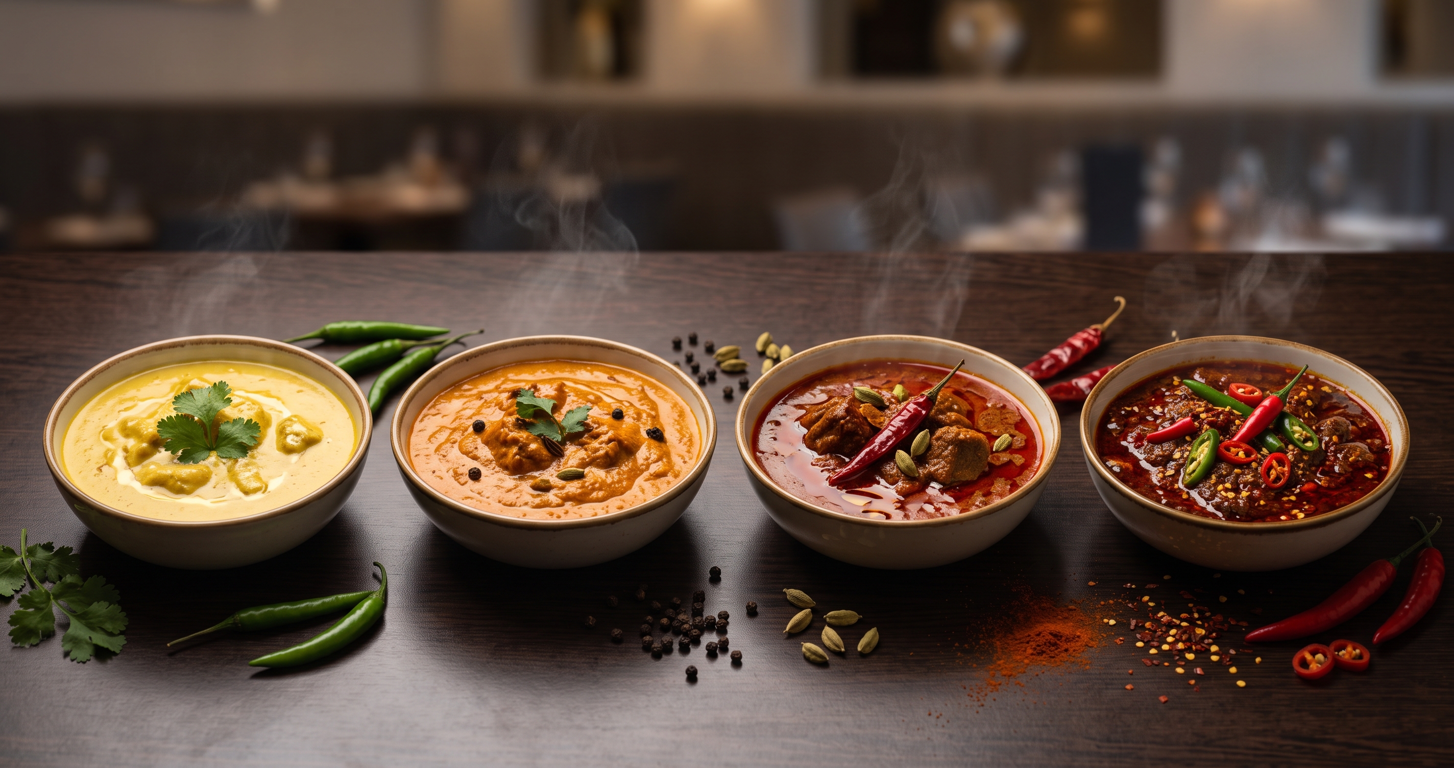 indian curry spice levels