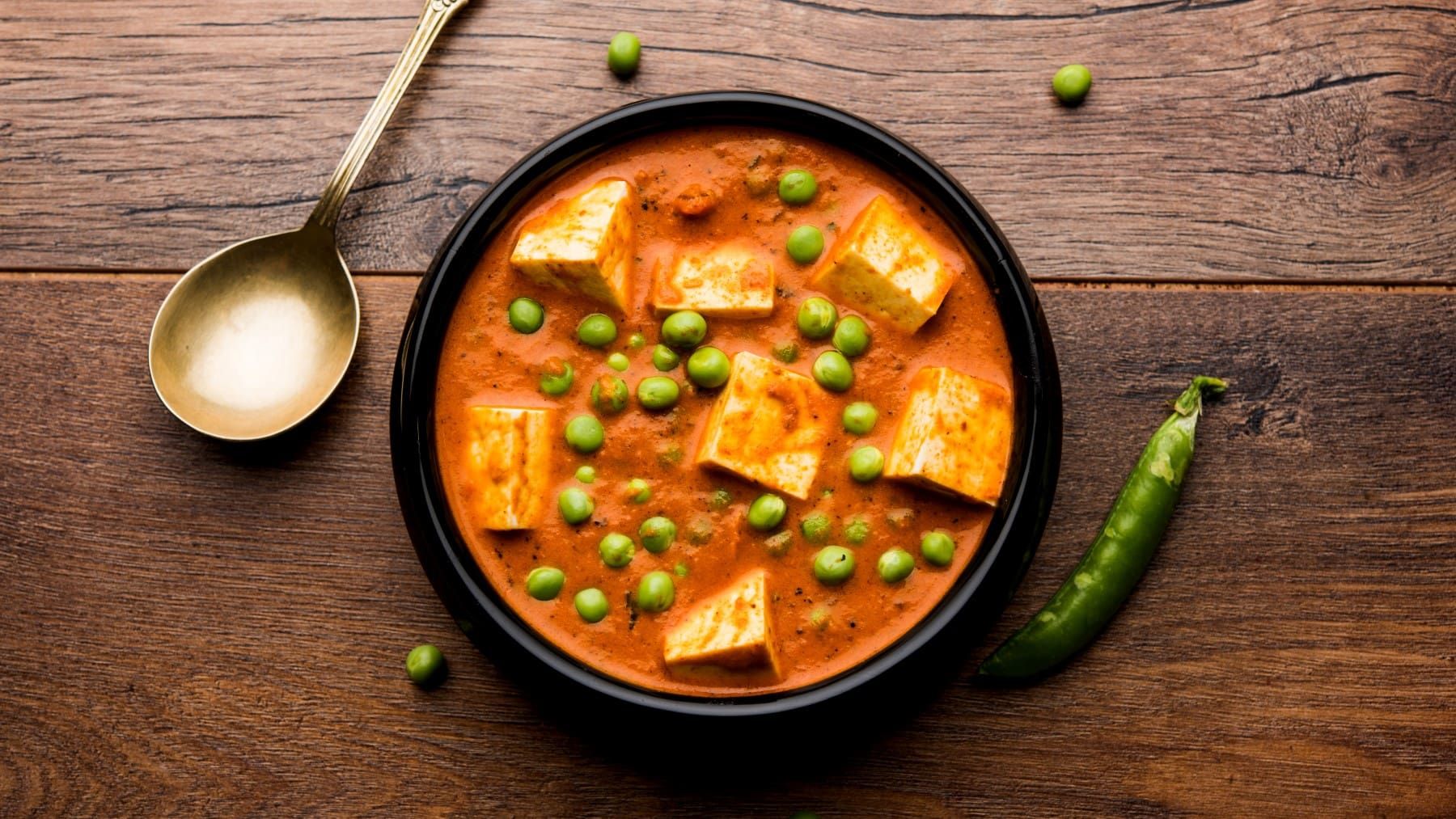 mattar paneer